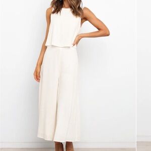 Femme Jumpsuit - White